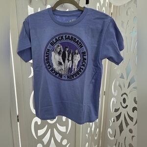 Black Sabbath Purple Band Member Group Graphic T-Shirt Size Medium Ozzy Osbourne